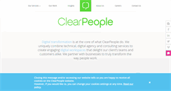 Desktop Screenshot of clearpeople.com